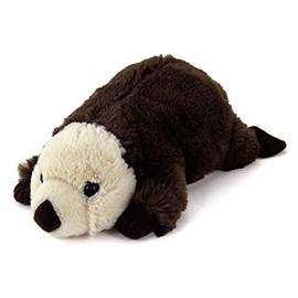 カロラータ ラッコ ぬいぐるみ (ねそべりシリーズ/やさしい手触り) リアル 動物 おもちゃ お人形 ギフト プレゼント 誕生日 (検針2度済み) / クリスマス クリスマスプレゼント