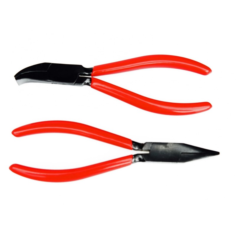 DAKL Set Mini Folding Pliers Light Straight + 45° Inserted