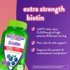 vitafusion Extra Strength Biotin Gummy Vitamins, Berry Flavored, 5,000 mcg