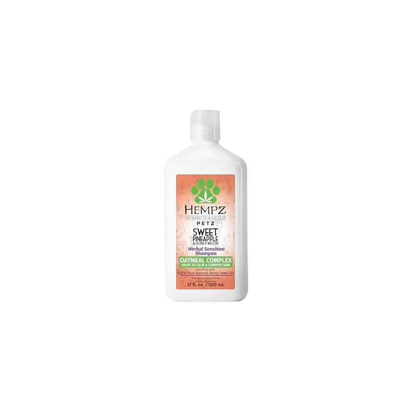 HEMPZ Petz, Dog Shampoo, Sweet Pineapple & Honey Melon Herbal
