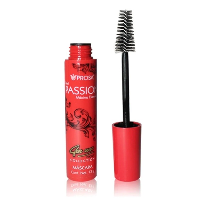 Rímel Prosa Red Passion 4 En 1 Máxima Extensión Color