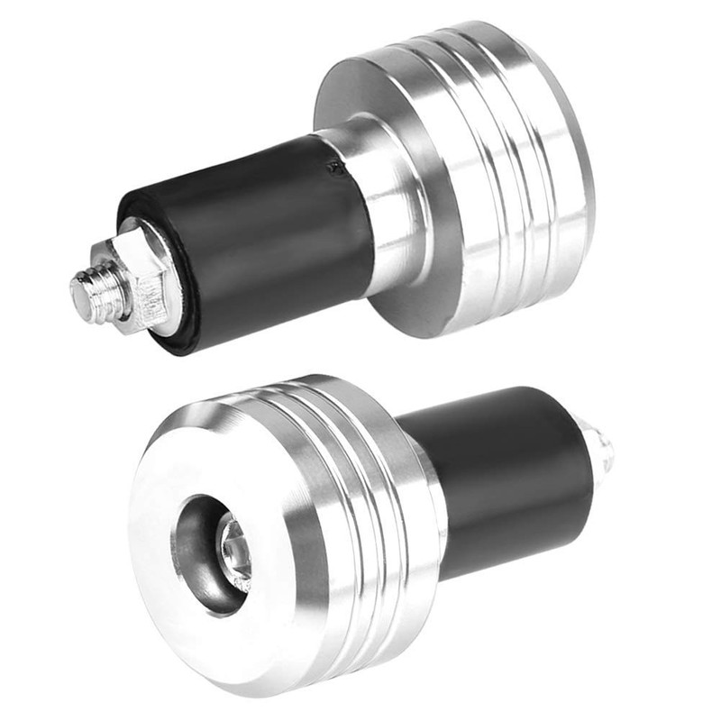 Handlebar Ends for Motorcycle, KIMISS Pair 22 mm Universal Motorcycle