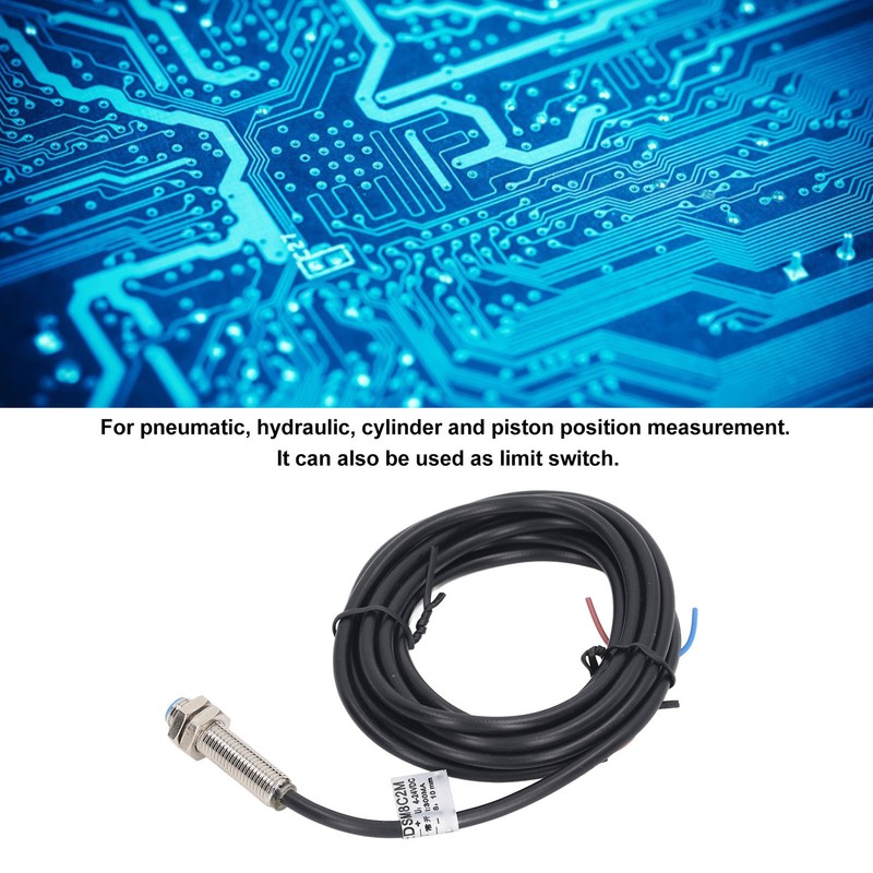 5Pcs Proximity Sensor Approach Switch 4‑24VDC NPN Normally Open for