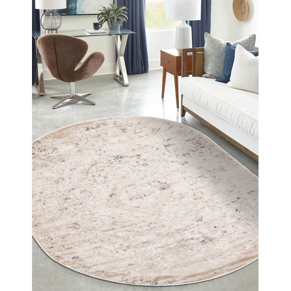 Unique Loom Portland Collection Area Rug - Astoria (7' 10"