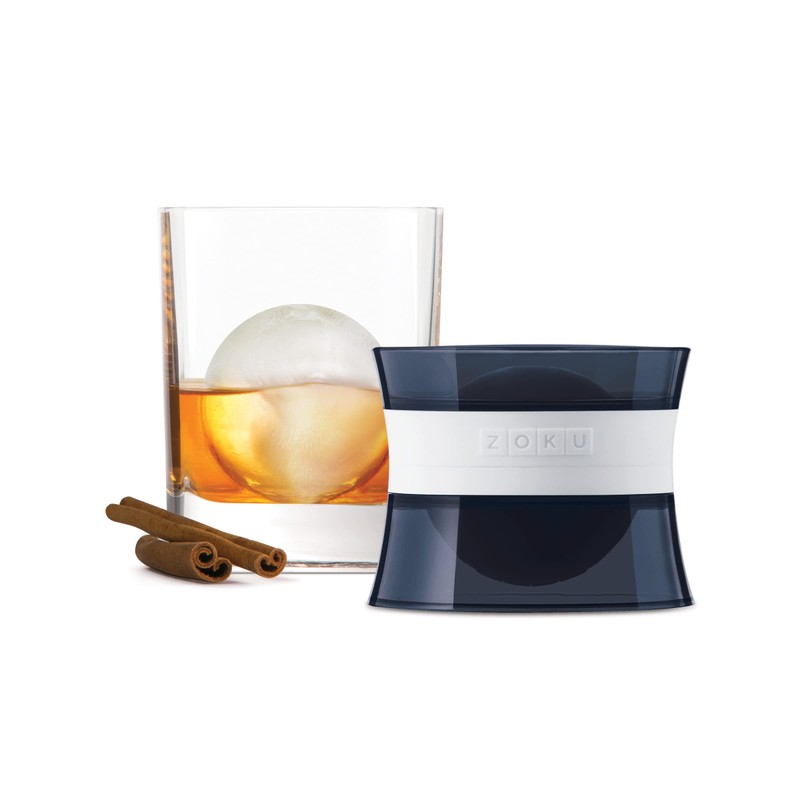 ZOKU Mixology Ice Molds - Large Sphere, Cube, and Jack