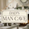 Dad’s Man Cave - Fun Traditional Design Style Handmade Sign