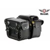 Dream Apparel Waterproof PVC Motorcycle Saddlebag With Quick Release &