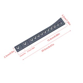 UtySty 15 Pack Knife Edge Guard Universal Knife Guards Kitchen Knife Sheath Blade Cover Protector for Chef's Knife Meat Cleaver Knives Cutlery Knife Set Santoku Fillet Knife Bread Knife Paring Knife