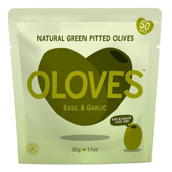 Oloves Basil And Garlic 1.1oz (Pack of 10)