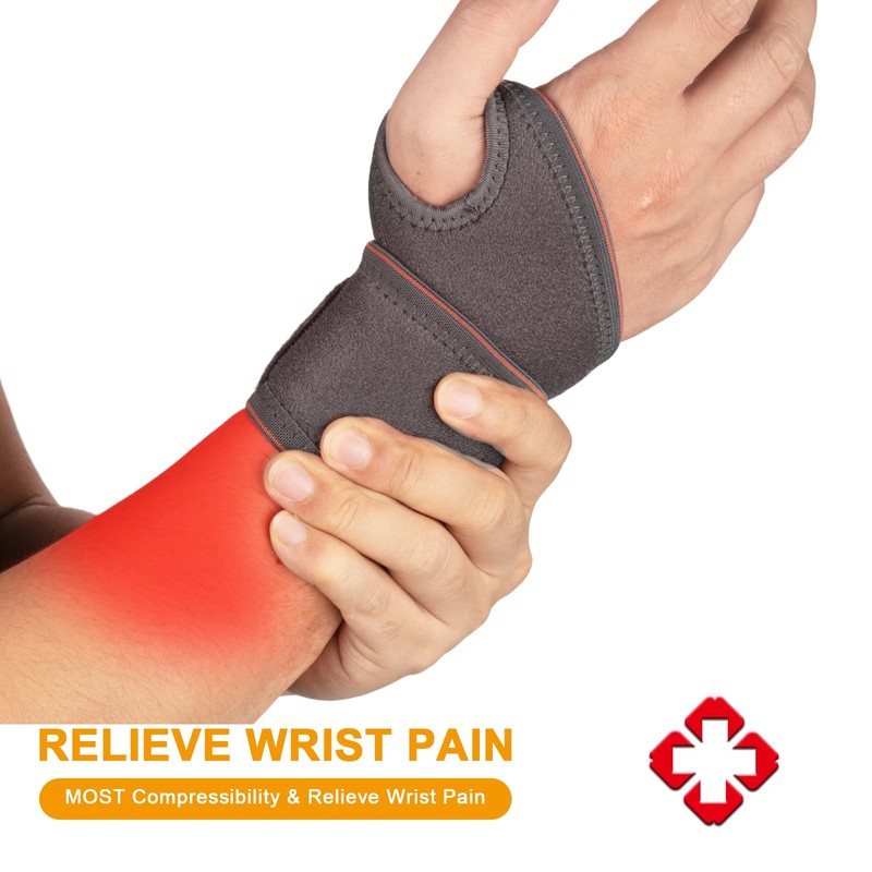 PROIRON Wrist Brace Compression Wrist Brace with Elastic Velcro Straps