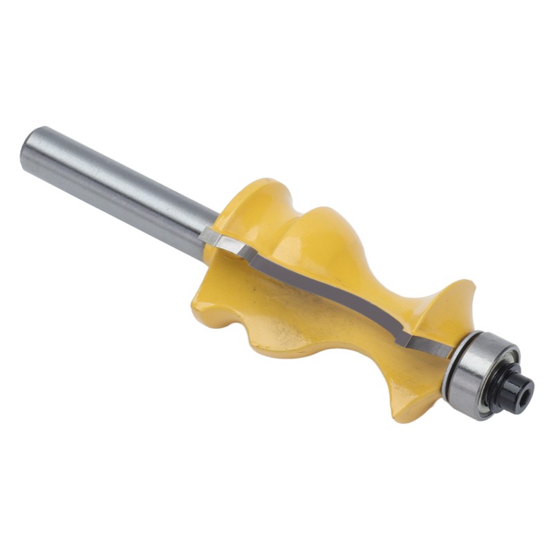Architectural Molding Router Bit Woodworking Milling Cutter 8mm Shank 28mm