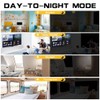 NUTKIT 60*115 CM Blackout Blind Suction Cup Curtain, 420D Waterproof