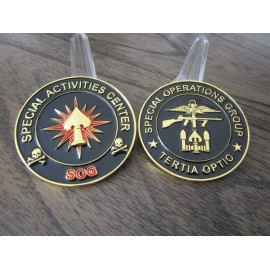 Special Activities Center Special Operations Group SOG SAD CIA Challenge Coin
