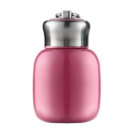 Mini 7 oz Stainless Steel Water Bottle, Small Vacuum Insulated Water Bottle Leak Proof Sport Tumbler Cup Hot and Cold Water Bottle for Women Girls Kids Gift Milk Tea Lunch (Rose)