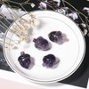Loveliome Pine Cones Home Crystal Decor, 1 Inch Handcarved Statue