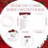 Liliaafar 30 Sets Red Funeral Favors for Guests, Memorial Rose