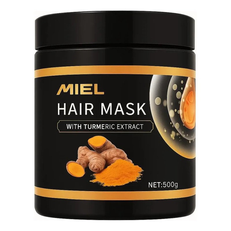Kit Shampoo Tinte Cubre Canas Y Mascarilla Miel Dark Brown