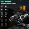 Digital Binoculars Camera, 2.4" LCD Display 12x Optical Zoom 8X