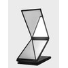 4-sided folding hand mirror visible from all sides / 어느쪽에서도