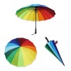 EGTMA Paraguas Arcoiris Proud Reforzado Grande De 95cm 450g