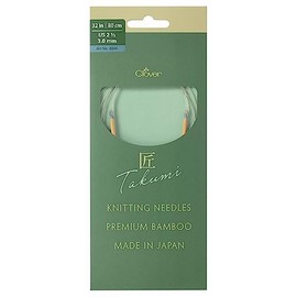 TAKUMI Pro Circular Knitting Needles 32 Inches-US 2 1/2 / 3.0 mm