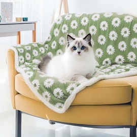 Due Felice Dog Blanket for Small Medium Large Dogs Fleece Cat Blankets for Indoor Cats Washable Fluffy Pet Bed Blanket Furniture Sofa Couch Cover Protector