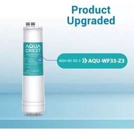 AQUA CREST Under Sink Water Filter, Replacement for Culligan RC-EZ-3, IC-EZ-3