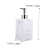 FELTECHELECTR Pump Shampoo Container Resin Soap Bottle Wall-Mounted Soap Dispenser