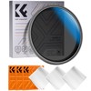 K&F Concept 77mm Variable ND Filter, ND2-ND32, 5-Level Dimming, X-ray