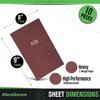 Pack of 10 Sand Paper Sheets - Mixed Grits, 3x