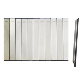 11Pcs Diamond Knife Sharpening Stones Set, Diamond Plates for Fix-Angled Knife Sharpening System, Diamond Whetstones with a Non-Slip Base for Ruixin Sharpener, Knife Sharpener for Kitchen Outdoor