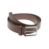 Urban Classics Men's Woven Embossed Synthetic Leather Belt, Braided Belt