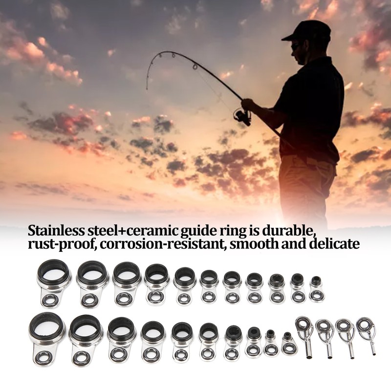 25 in 1 Set Universal Rock Casting Tackle Fishing Rod