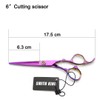 Professional Hair Cutting Scissors Set with Razor Comb Case,Hair cutting