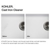 KOHLER K-23725-NA Cast Iron Cleaner, For Kitchen and Bathroom, 8