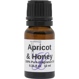 Apricot and Honey Fragrance Oil by Eclectic Lady, 10 ml Premium, Long Lasting Diffuser Oils, Aromatherapy