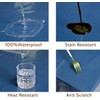 Best House Clear PVC Table Protector, Waterproof, Oil Proof Transparent