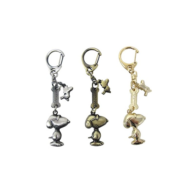 牛久保工芸社 スヌーピー キャストキーホルダー ジョークール 真鍮フルビ SN-133