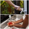 sourcing map Faucet Lever Handle,2Pcs 47 x 34mm Alloy Basin