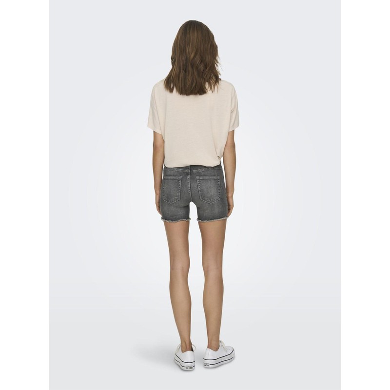 ONLY ONLBLUSH Female Denim Shorts Medium Waist Normal Cut Denim
