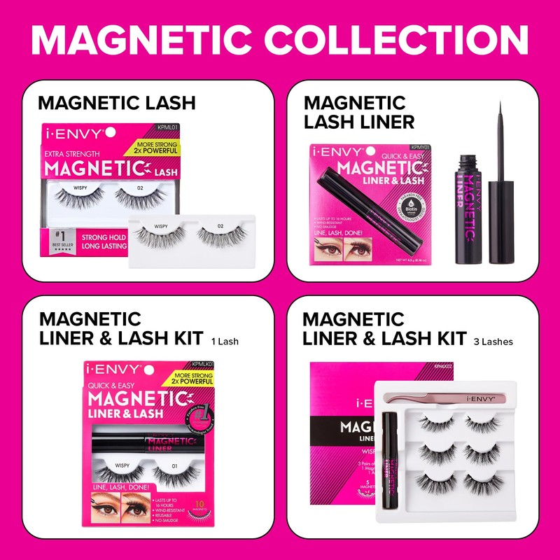 KISS i Envy Magnetic Eyeliner Wind Resistant, Last Up To