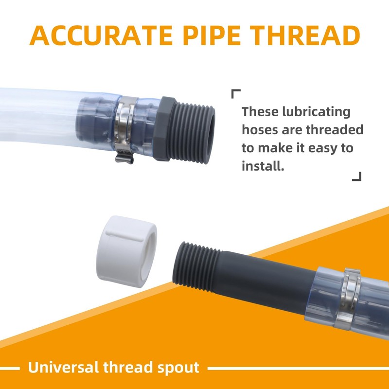 Mapleza Premium Racing Fuel Jug Hose Perfect for Tractor and