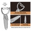 Corn Peeler for Corn on the Cob, Silver