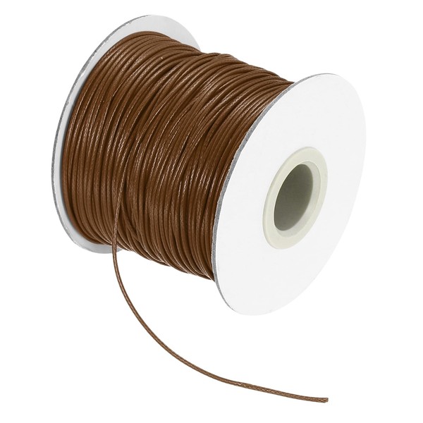 MECCANIXITY Waxed Cord 1mm Waxed Thread 87 Yard Wax String
