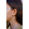 Hoop Earrings Silver 925 Large and Small Ladies – Real