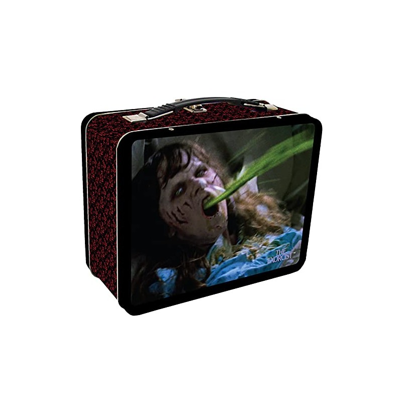 Factory Entertainment 408687 The Exorcist Tin Tote Collectible, Metal, Red,