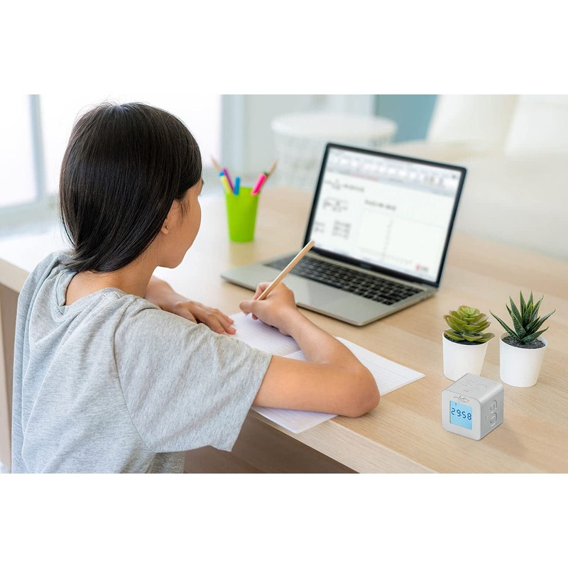 infactory Tea clock: Set of 2 digital timer cubes with
