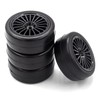 RC Drift Tires RC Racing Car Tires 4pcs Replacements for