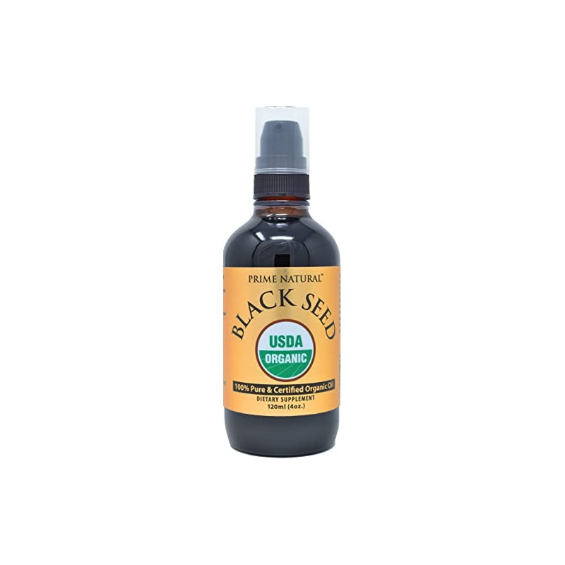 Prime Natural Aceite de Comino Negro Org?nico 118 Ml(4 Oz)