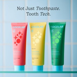 Cocoshine Teeth Whitening Toothpaste by Cocolab, Nano-Hydroxyapatite Toothpaste, Non-Fluoride with Xylitol and Coconut Oil, Gently Formulated for Sensitive Teeth, for Adults and Kids, Mint, 4 Oz